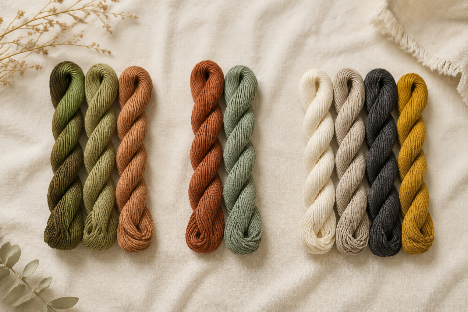 Thread colour pairing for beginners